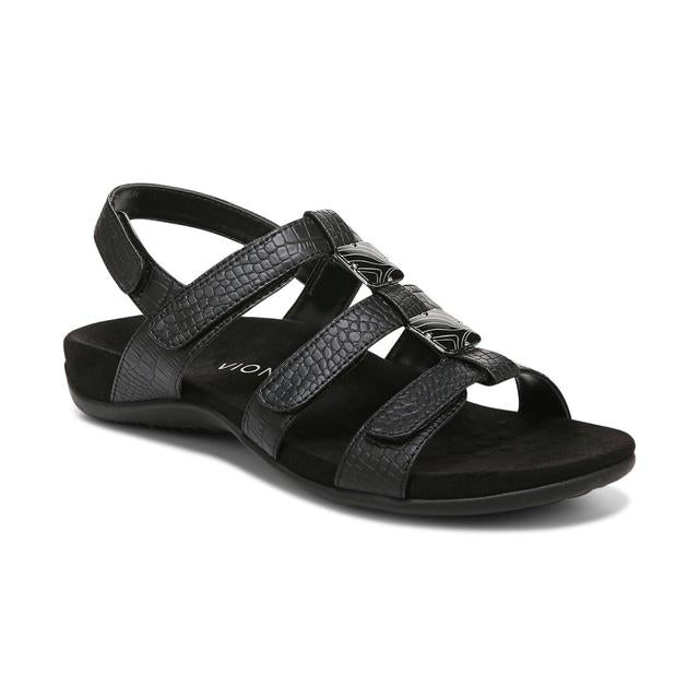 Vionic Women's Amber Black Crocodile