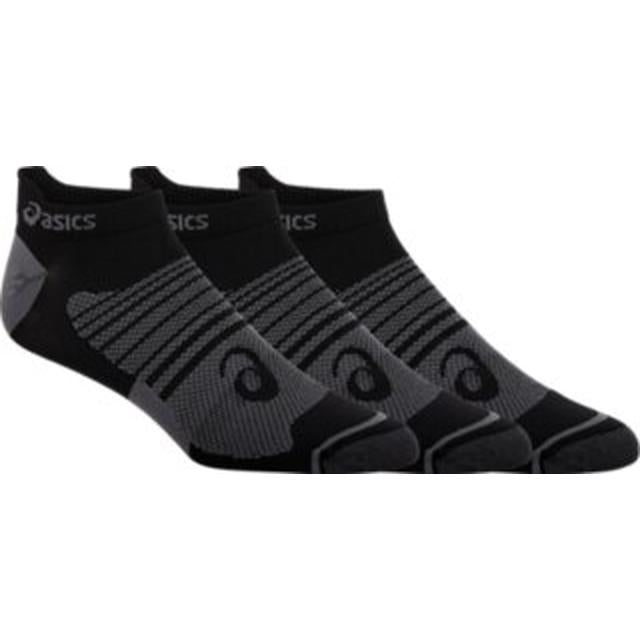 ASICS Unisex Men'S Quick Lyte Plus 3Pk Performance Black/Carrier Grey