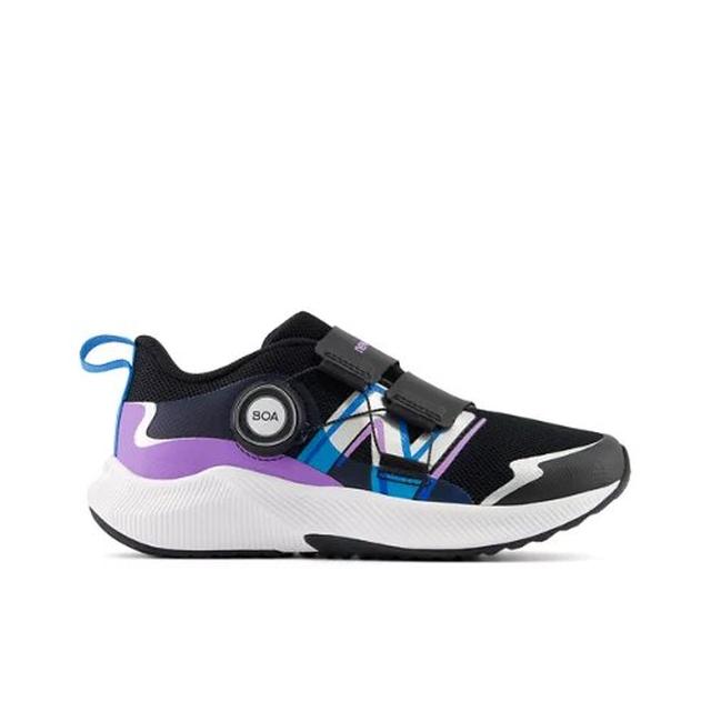 New Balance Kids' DynaSoft Reveal v4 BOA Black/Purple Fade/Spice Blue