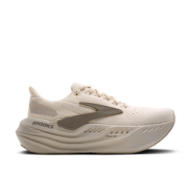 Brooks Running Glycerin Max Almond Peach/London Fog/White