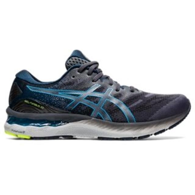 ASICS Men's Gel-Nimbus 23 Carrier Grey/Digital Aqua