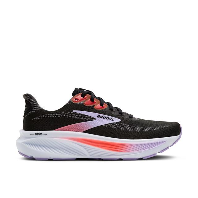 Brooks Running Ghost 17 Black/Purple/Coral