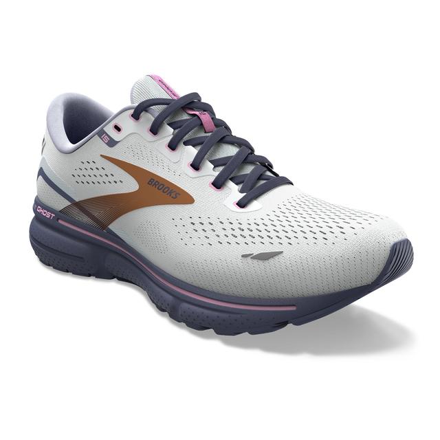 Brooks Running Women's Ghost 15 Spa Blue/Neo Pink/ Copper