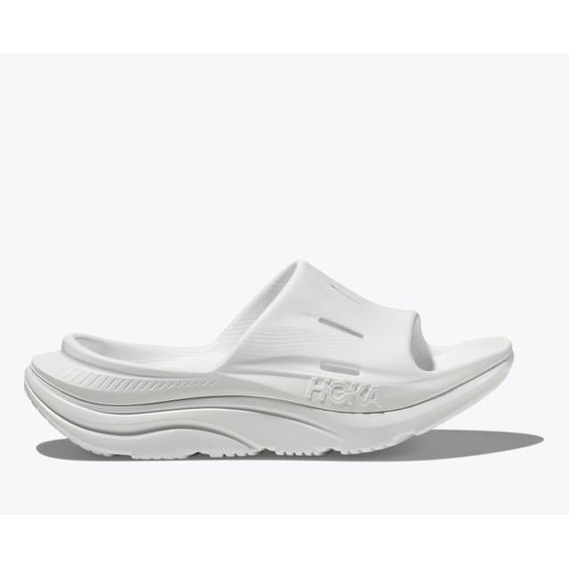 HOKA Unisex Ora Recovery Slide 3 White / White