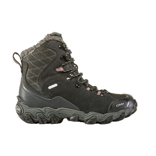 Oboz Women's Bridger 7" Insulated B-DRY Black