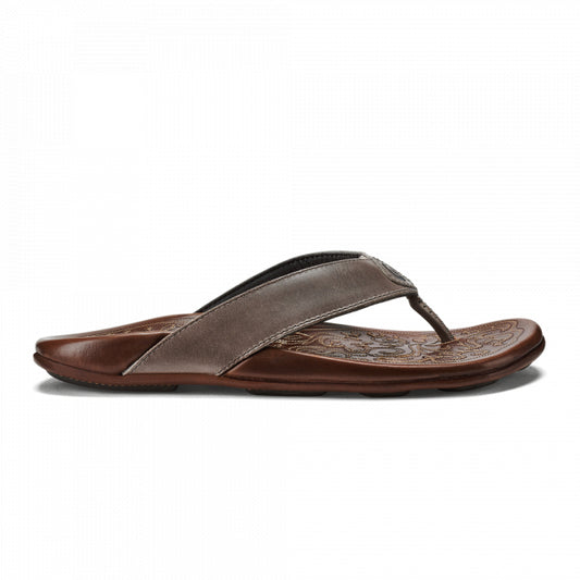 Olukai Men's Mekila Charcoal / Toffee