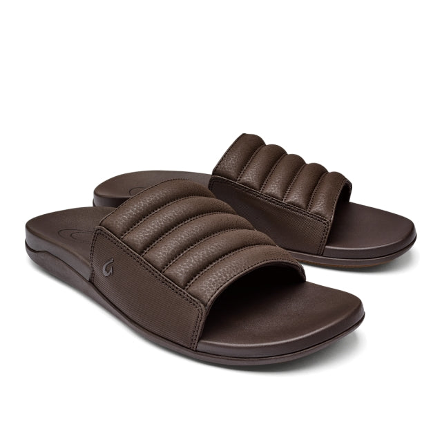 Olukai Men's Maha 'Olu Dk Wood / Dk Wood