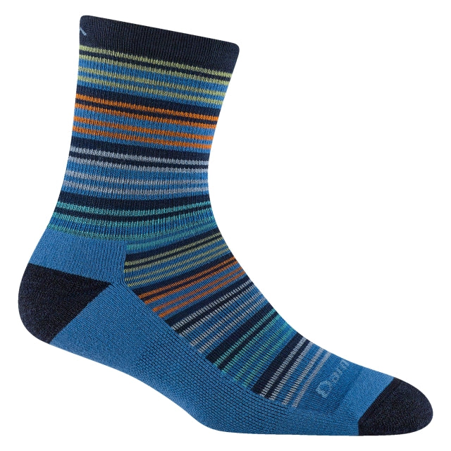 Darn Tough Zebra Canyon Micro Crew Lightweight With Cushion Stellar