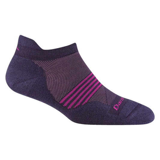 Darn Tough Element No Show Tab Lightweight With Cushion Blackberry