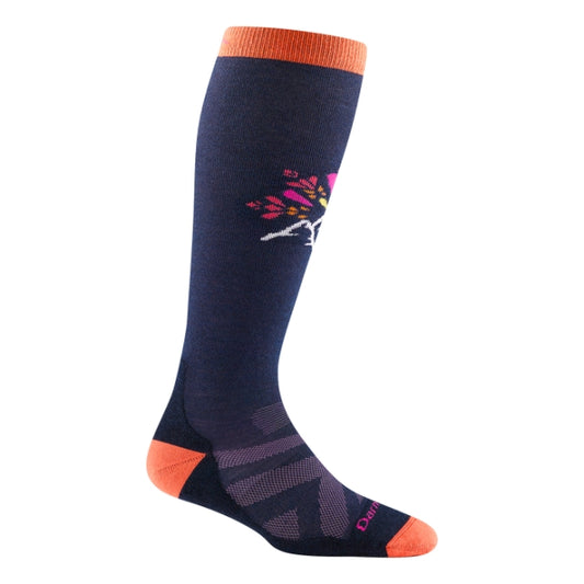 Darn Tough Women's Daybreak OTC Midweight with Cushion w/ Padded Shin Eclipse