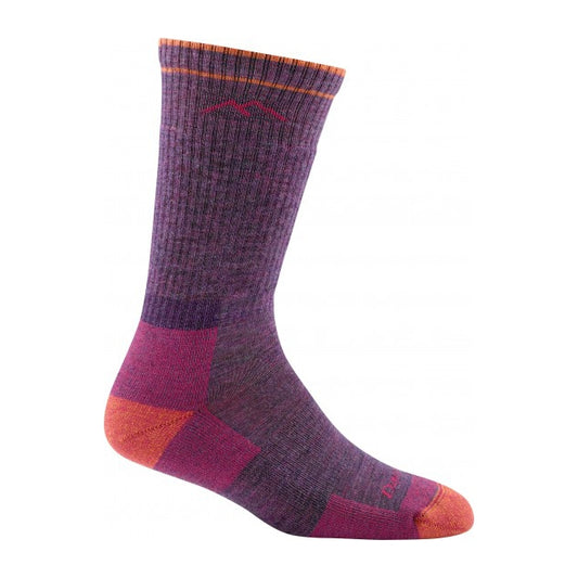 Darn Tough Women's Hiker Boot Midweight with Cushion Plum Heather