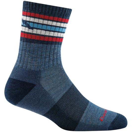 Darn Tough Kelso Jr Micro Crew Light Cushion Denim