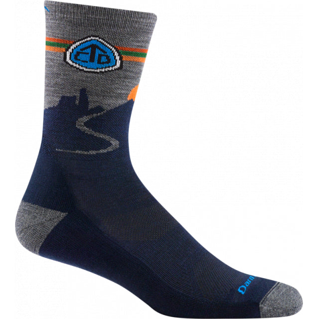 Darn Tough Men's CDT Micro Crew Lightweight with Cushion Eclipse