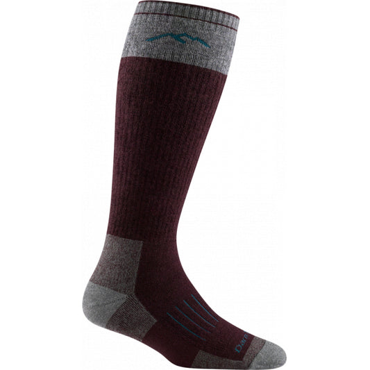 Darn Tough Women's Hunter OTC Heavyweight with Full Cushion Burgundy