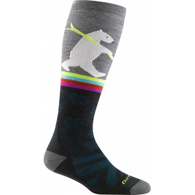 Darn Tough Women's Due North OTC Midweight with Cushion Gray