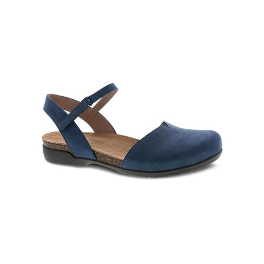 Dansko Women's Rowan Navy Milled Nubuck Navy