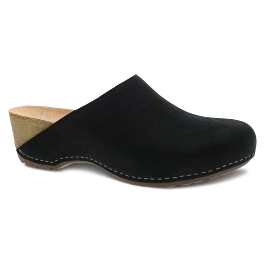 Dansko Women's Talulah Black Milled Nubuck Black