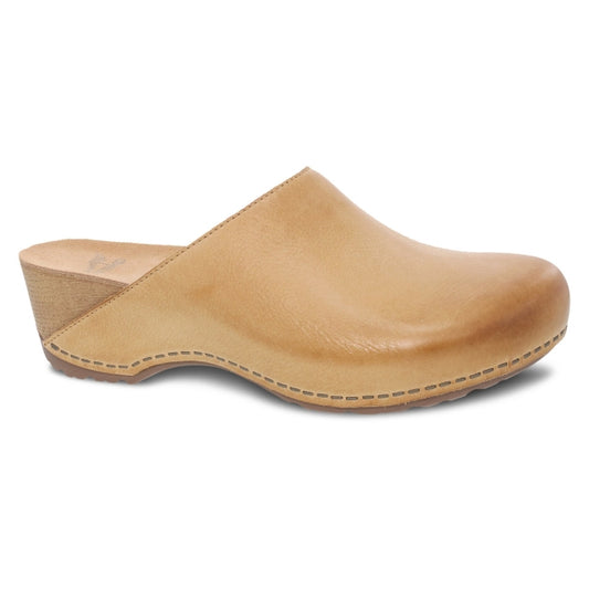 Dansko Women's Talulah Tan Milled Burnished Tan