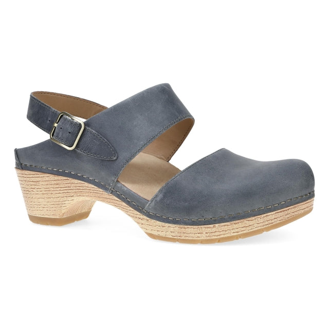 Dansko Lucia Denim Oiled Pull Up