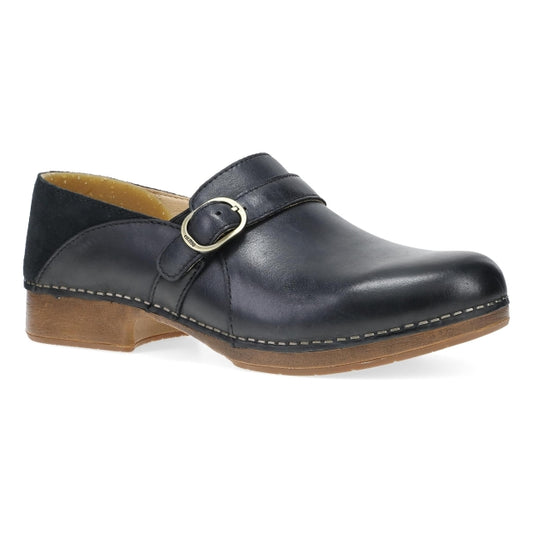 Dansko Margaret Black Burnished Calf