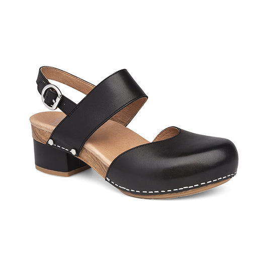 Dansko Women's Malin Black Full Grain Black