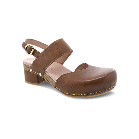 Dansko Women's Malin Tan Waxy Burnished Tan
