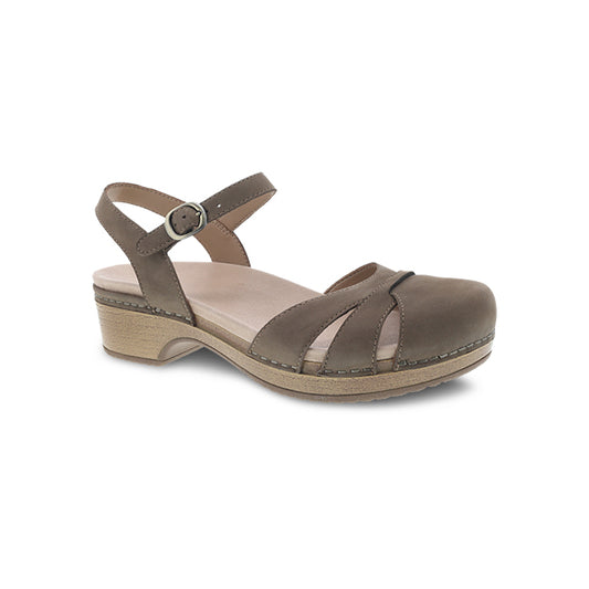 Dansko Women's Betsey Taupe Milled Nubuck Taupe