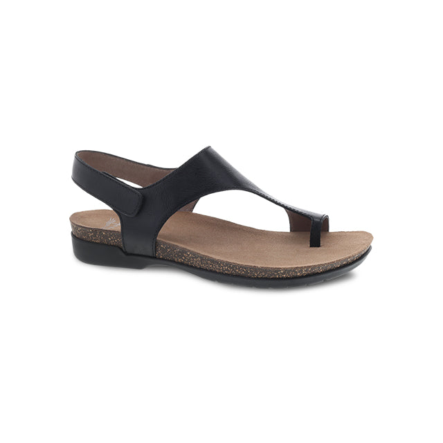 Dansko Reece Black Waxy Burnished Black