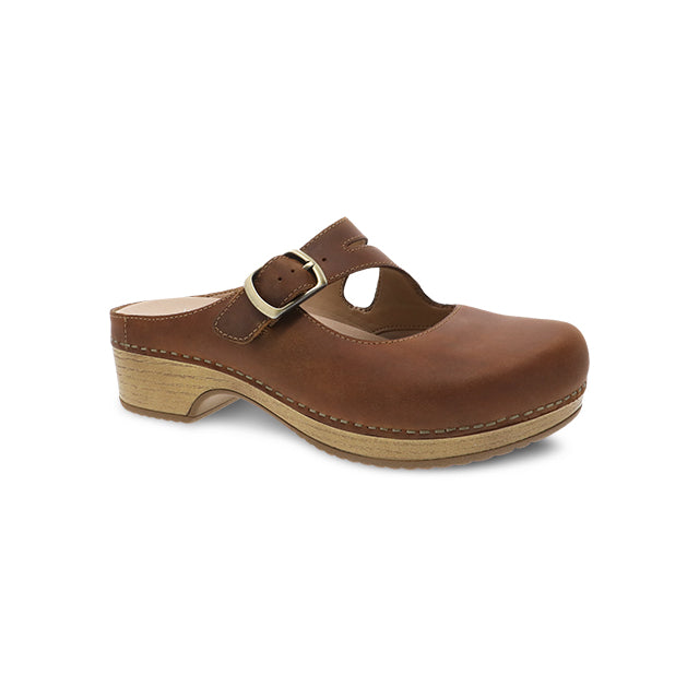Dansko Women's Britney Tan Oiled Pull Up Tan