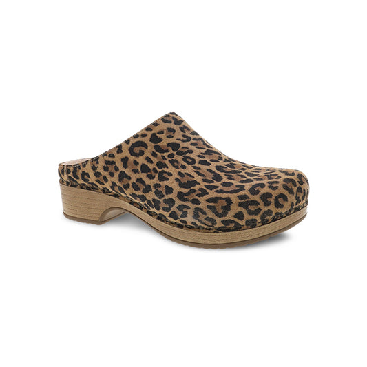 Dansko Women's Brenda Leopard Suede Leopard