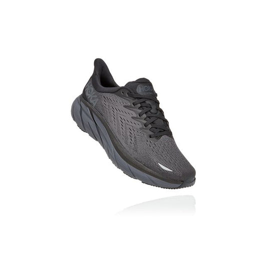 HOKA Men's Clifton 8 Black / Black