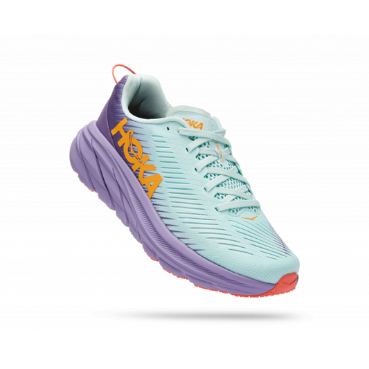 HOKA Women's Rincon 3 Blue Glass / Chalk Violet