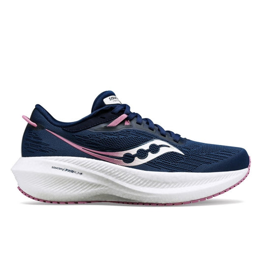 Saucony Women's Triumph 21 Navy/Orchid