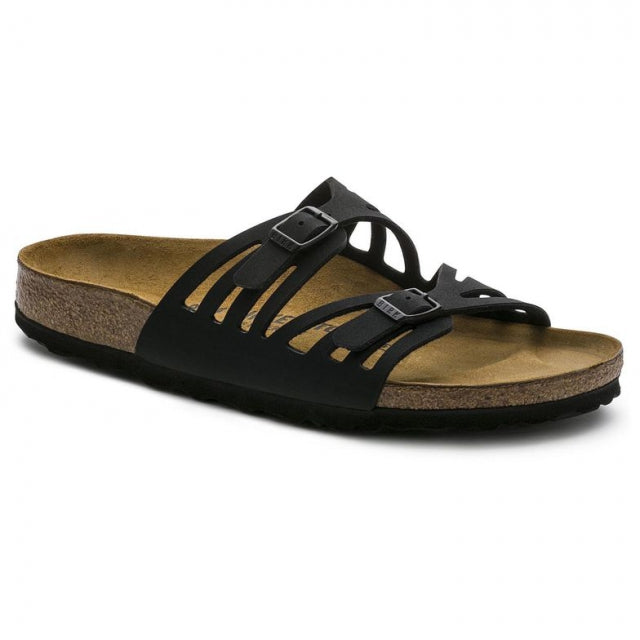 Birkenstock Women's Granada Birkibuc Black
