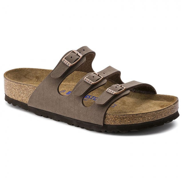 Birkenstock Women's Florida Soft Footbed Oiled Leather Mocha