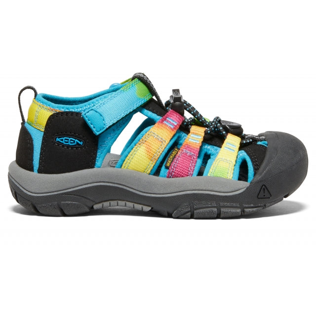 Keen Little Kids' Newport H2 Rainbow Tie Dye