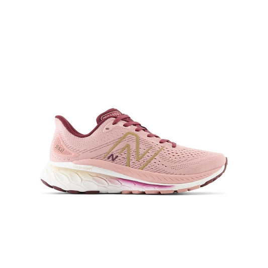 New Balance Women's Fresh Foam X 860v13 Pink Moon/Nb Burgundy