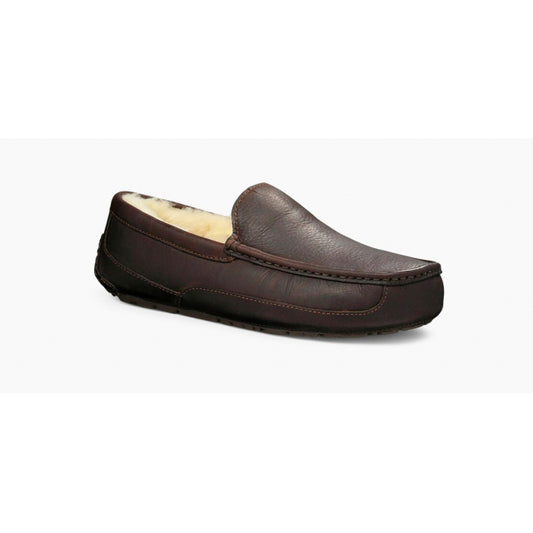 UGG Men's Ascot Leather Slipper China Tea