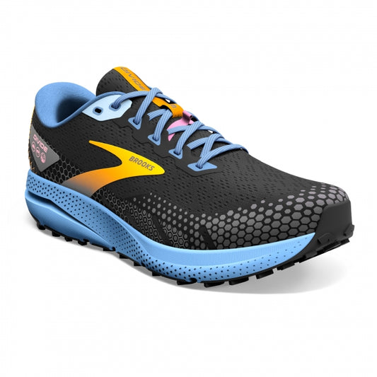 Brooks Running Women's Divide 3 Black/Blue/Yellow