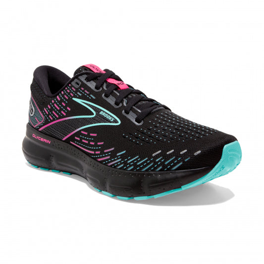 Brooks Running Women's Glycerin 20 Black/Blue Light/Pink