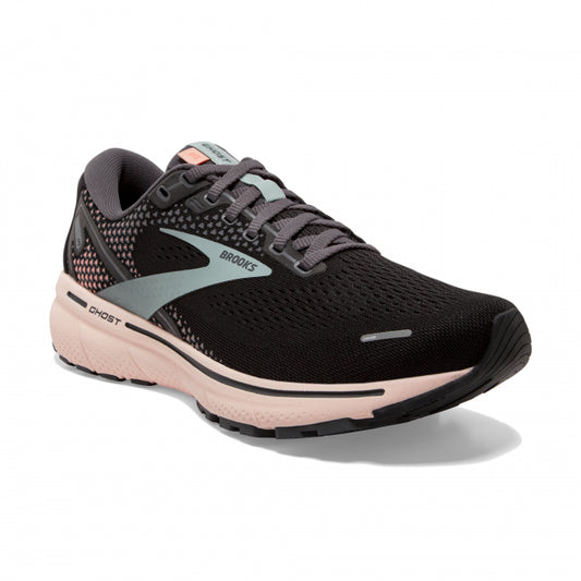Brooks Running Women's Ghost 14 Black/Pearl/Peach