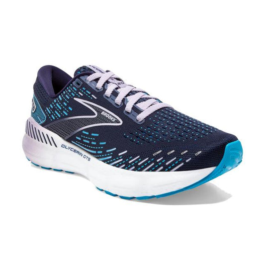 Brooks Running Women's Glycerin GTS 20 Peacoat/Ocean/Pastel Lilac