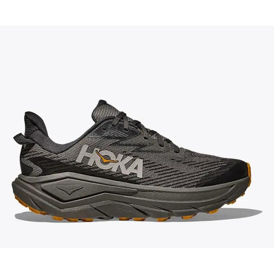 Hoka Challenger 8 Gtx Asphalt Grey/Varsity Yellow