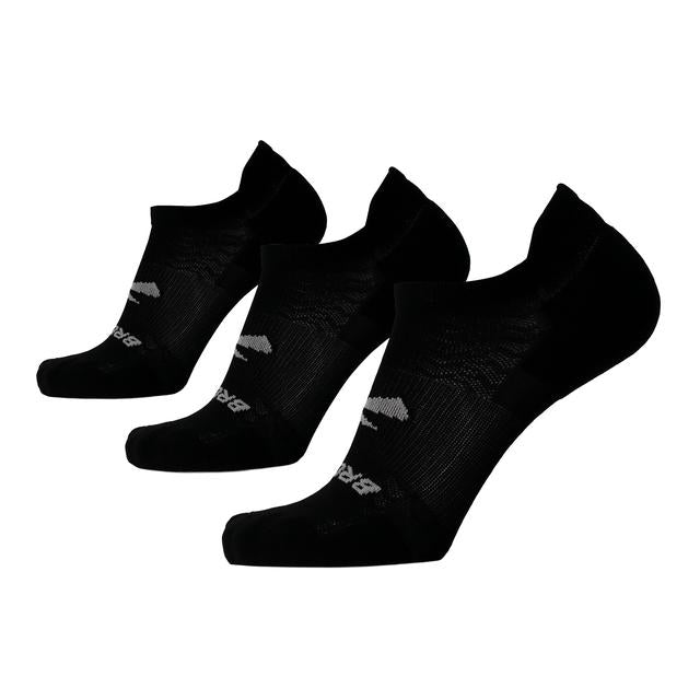 Brooks Running Run-in No Show 3-pack Black