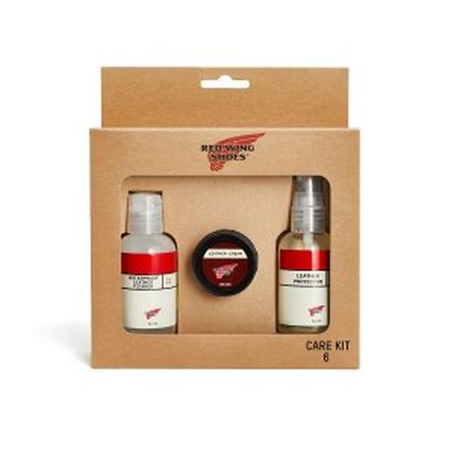 Red Wing Shoes Care Kit #6 For Waterproof Full Grain, Nubuck Or Smooth Finish Leathers 98022 | Red Wing