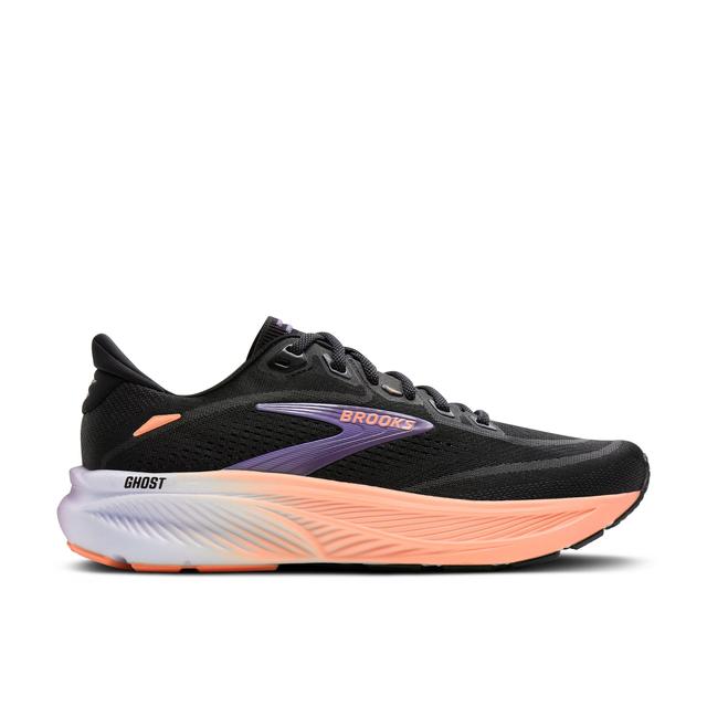 Brooks Running Ghost 18 Black/Mulled Grape/Peach