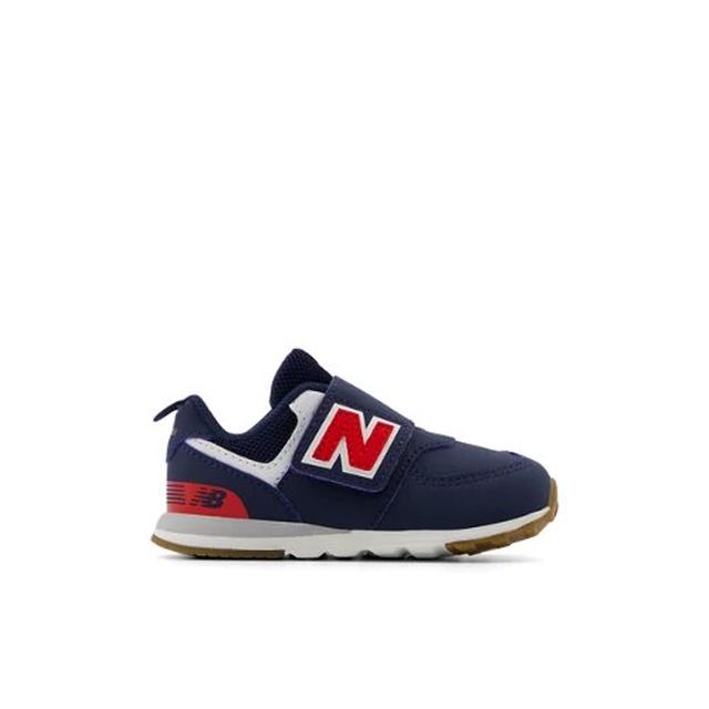 New Balance ' 574 New-b Hook And Loop NB Navy/Team Red