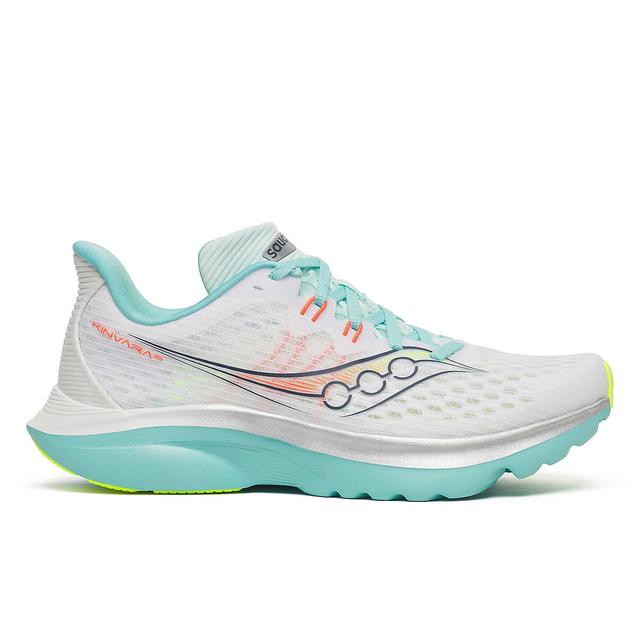 Saucony Kinvara 16 White | Aqua