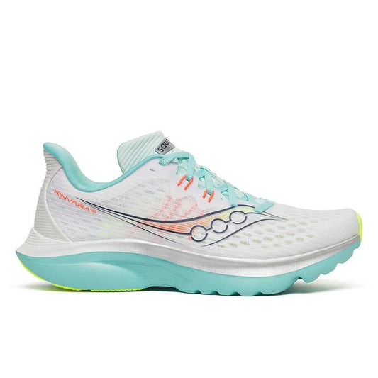 Saucony Kinvara 16 White | Aqua
