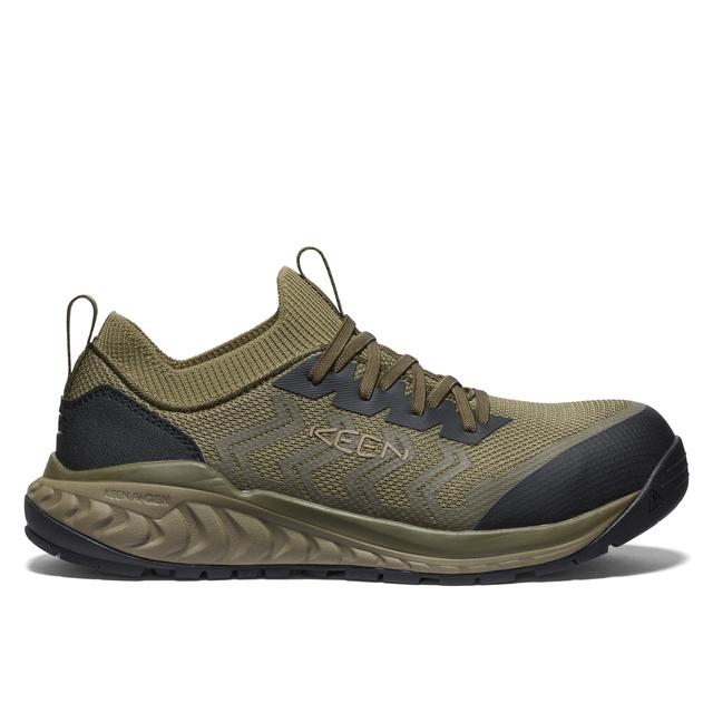 Keen Arvada Shift Work Sneaker (Carbon Toe) Martini Olive/Black